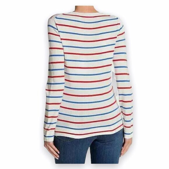 WOMEN’S J. Crew Mercantile striped crew neck sweater Size XS - Picture 2 of 7